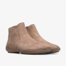 Camper Beige Ankle Boots Womens - Right Online Ireland | XQYAM5746